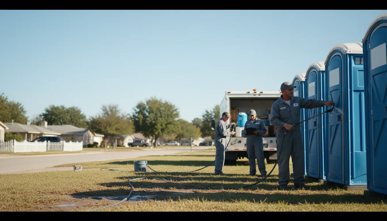 Long-Term Portable Toilet Rental in Colbert, GA near me